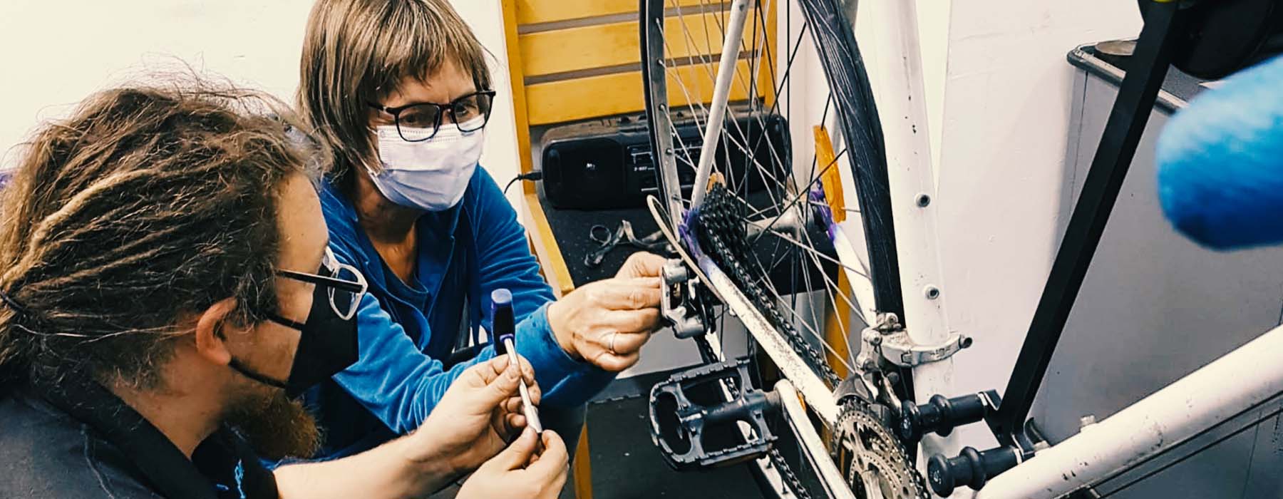 „Ich fahre gerne Fahrrad, bin aber hilflos, wenn es um das